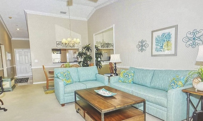 Palmer Ranch Condo | Spectacular Golf course views from screened in Lanai in this beautiful condo