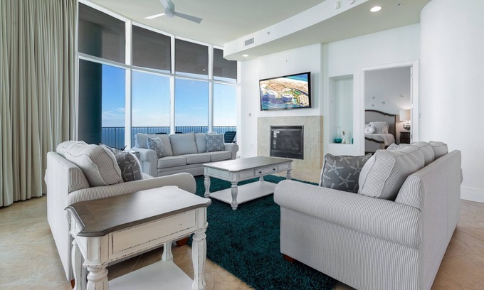 Orange Beach Condo | Spectacular Gulf Views From The Top Floor - Fun Family-Friendly Condo @ Turquoise Place