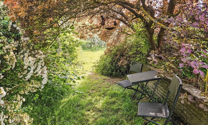 Bog By House | Spend a wonderful time with the family in this cozy vacation home.