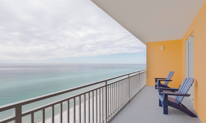 West Panama City Beach Condo | Splash 2BRs On Water + Bunks 10th Flr Spring Summer Deals
