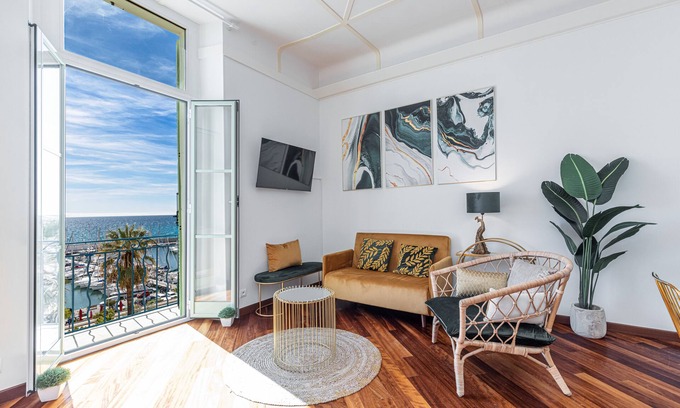 Menton Apartment | Splendid sea view apartment
