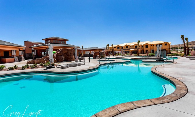 Hurricane Condo | Spotless new private home in Zion Resort. Great pool. Relax, explore. Wireless.