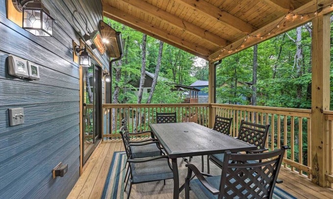 Boone Apartment | Sprawling Blowing Rock Escape with Theater and Hot Tub!