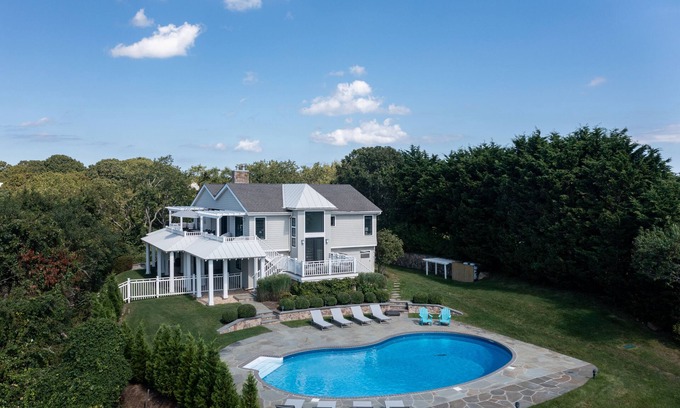 Montauk House | Sprawling Waterviews- Spacious Luxury Designer Home- Pool