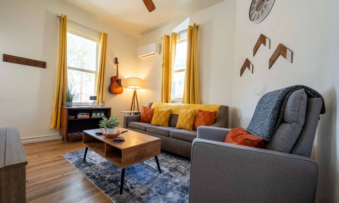 Iron Horse Historic District Apartment | Spring Oasis! Tucson 1BR – 5 Min to UofA & Fun!