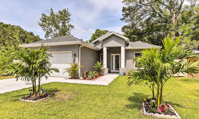 West Lealman House | St Pete Escape w/Patio & Yard: 6 Mi to Beach