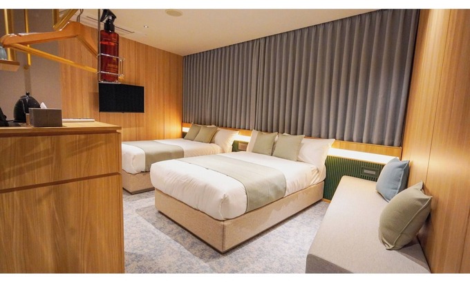 Nakatsu Hotel | Standard Twin Room Room Only Simple StayOpenin/Osaka Ōsaka