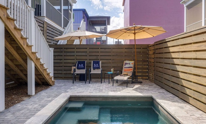 Folly Beach House | Stay @ Marie Marsh * Private Pool * Short Walk to Beach
