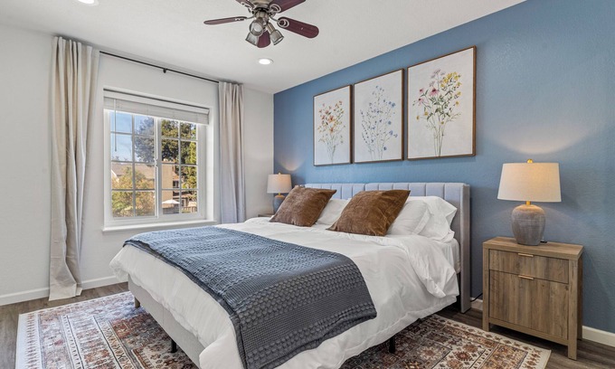 Ardenwood House | Stay&Play@SiliconValley: 5 DLX BEDS+pool/pingpong+gym+arcade