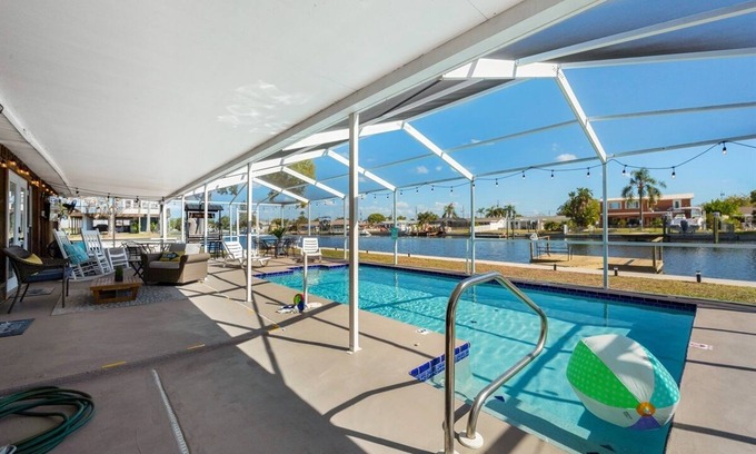 Sea Ranch House | "Stay Salty" Florida Pool/Canal Home, 4 bed, 3.5 bath, bring boat!