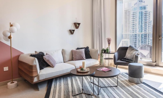 Dubai Marina Apartment | Stella Stays Modern 2BDR Dubai JBR Beach Netflix