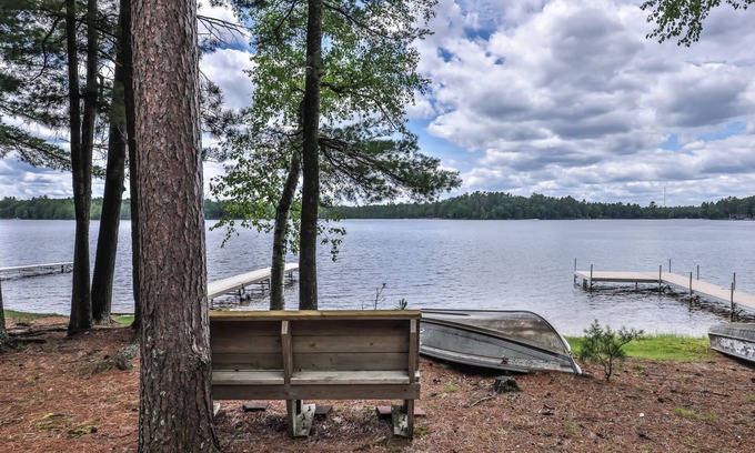 St Germain Cabin | Stepaway Vacation Rentals- Birch Hideaway