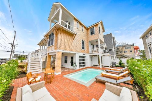 Beach Haven House | Steps From Sand and Fun Beach Haven Retreat with Pool