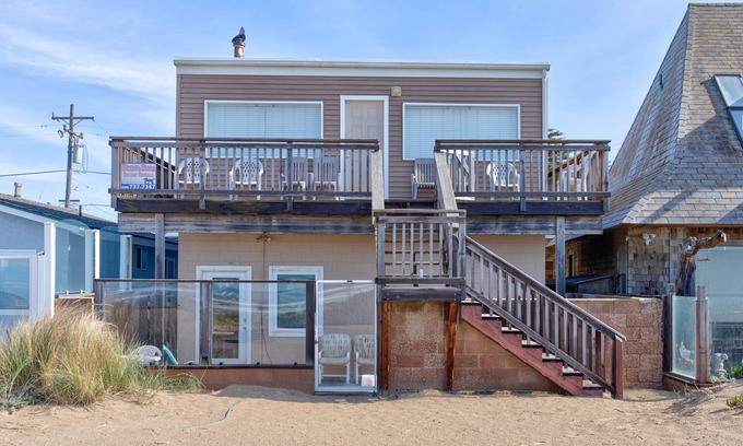 Oceano House | Steps from the Sand! Spacious Beach Home with Amazing Ocean Views!