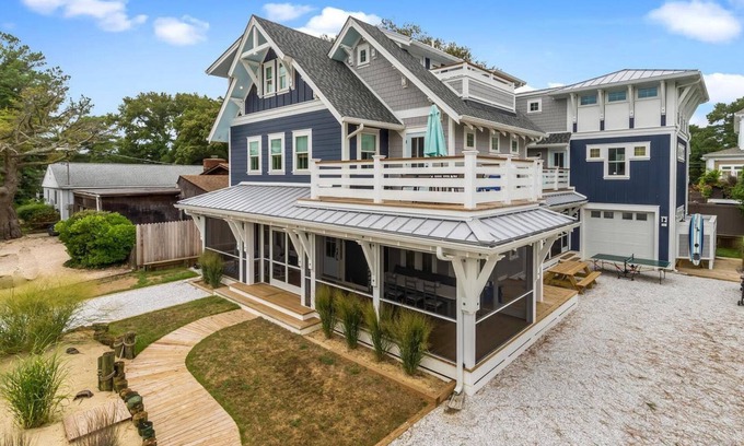 Rehoboth by the Sea House | Steps to Beach! California Vibe - Families, Groups, Reunions - Fun Property!