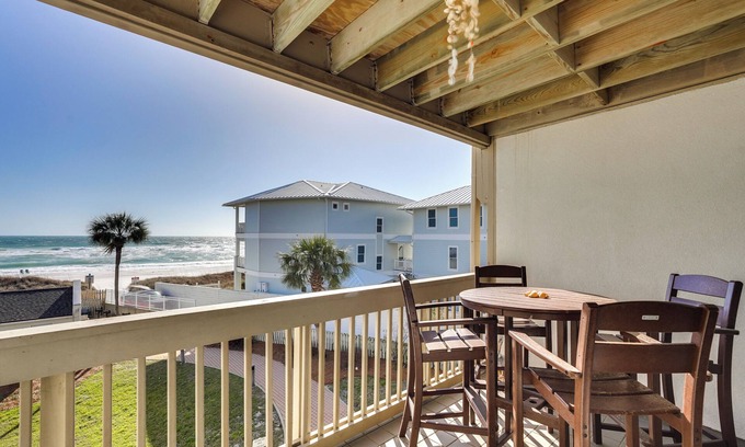 Sunnyside Condo | Steps to Sand: PCB Condo w/Gulf-View Balconies!
