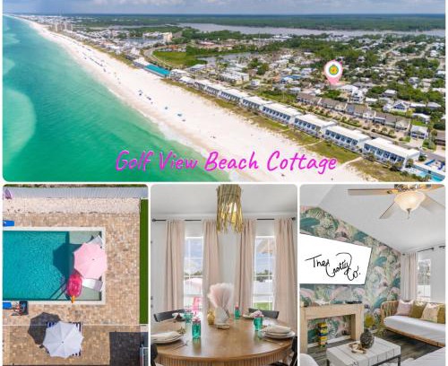 Inlet Beach Heights House | Steps to the beach & close to 30A! Private pool with sundeck & putt putt golf!