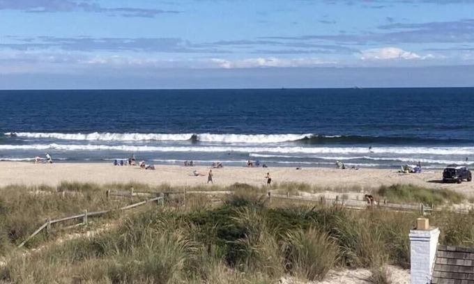 Beach Haven House | Steps to the beach, beautiful views, gourmet kitchen, sleeps 14, pool, elevator.
