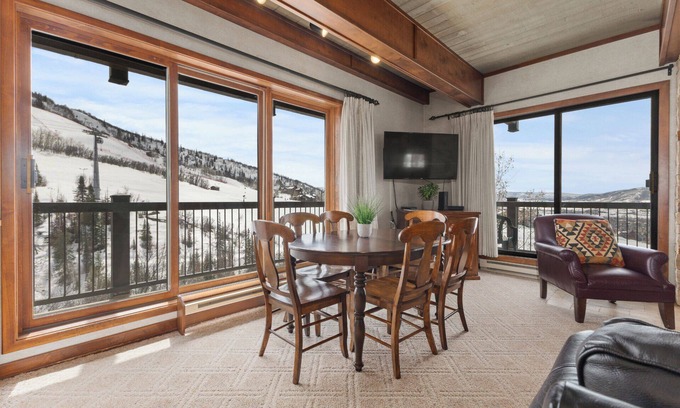 Steamboat Springs Condo | Storm Meadows Club A-219: Ski In/Out, Corner Unit w/Amazing Panoramic Views + Club Amenities