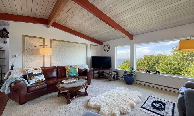 Port Angeles House | Strait view! Great location for hiking, biking, kayaking and whale watching.