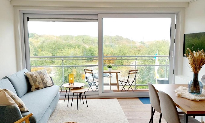 Bredene Apartment | Studio 3 Bredene met strandcabine