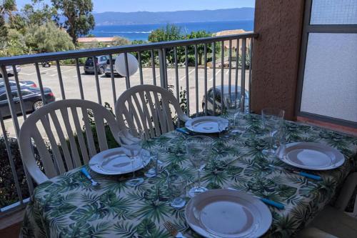 Ajaccio Apartment | Studio 4 pers terrasse vue mer