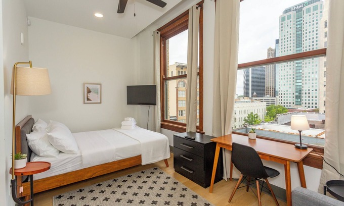 Civil Rights Historic District Apartment | Studio 613 at The Frank