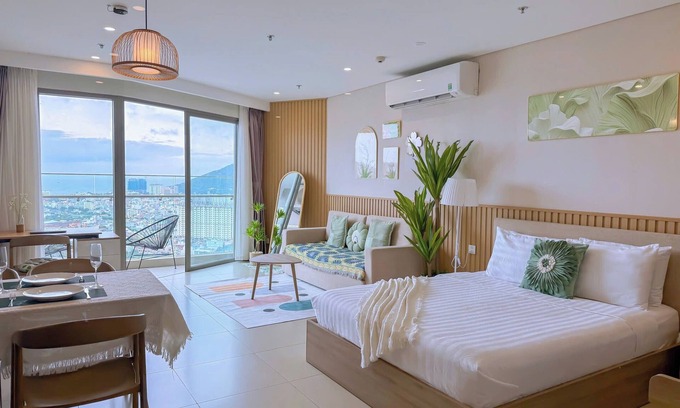 Vung Tau Apartment | Studio Apartment with Pool Sea view Balcony