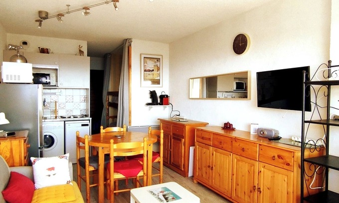Font-Romeu-Odeillo-Via Apartment | Studio Cabine Font Romeu Avec vue sur Montagne 5 Minutes Centre Ville