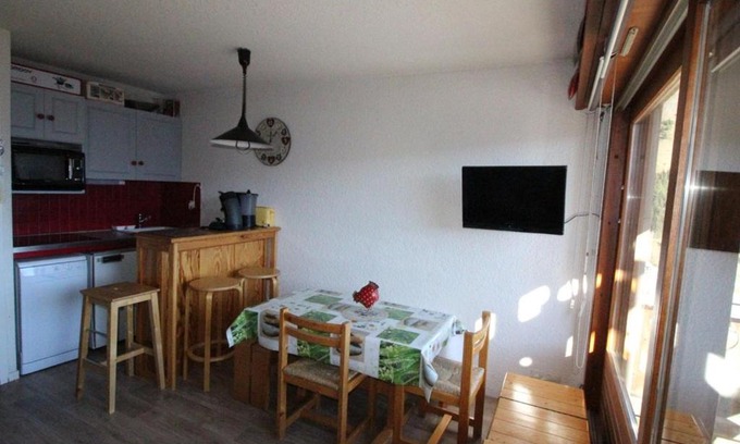 Auris Apartment | Studio cabine 4 pers au pied des pistes avec parking gratuit - Auris en Oisans - FR-1-297-151