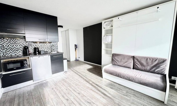 Guidel-Plages Apartment | Studio Confort - Vue sur Mer - Balcon