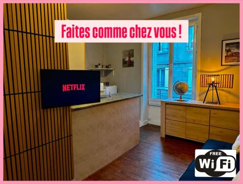 Brive-la-Gaillarde Apartment | Studio Cozy & Vintage proche du centre ville
