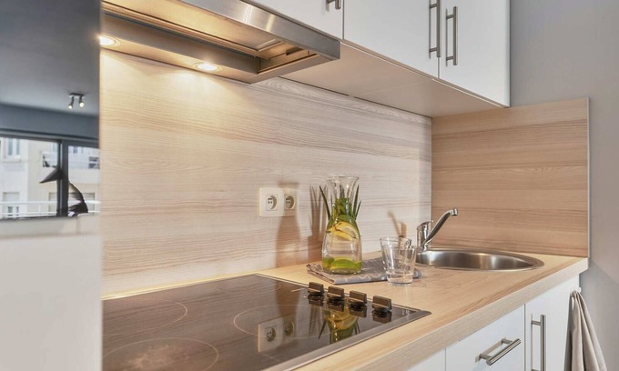 Blankenberge Apartment | Studio for 4 people with city view