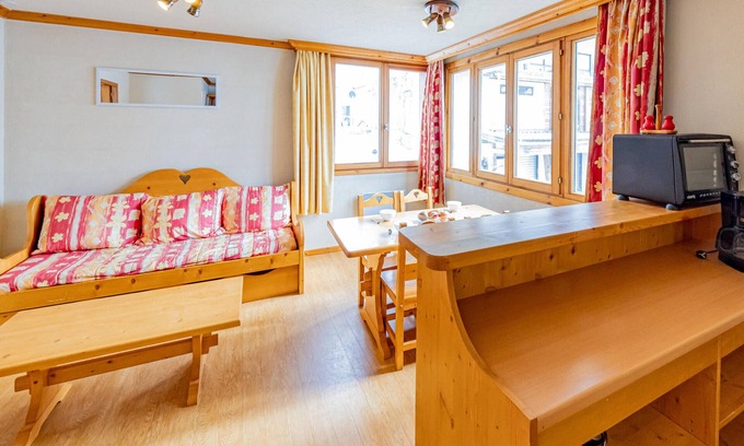 Saint-Francois-Longchamp Apartment | Studio 26m², 4 pers, at the foot of slopes and shops
