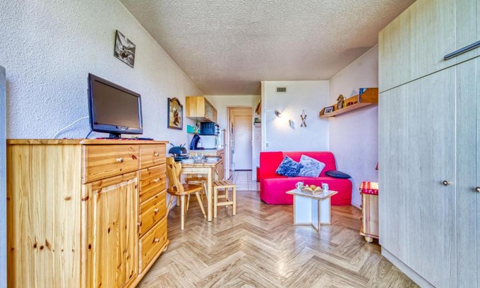 Le Corbier Apartment | Studio Lunik Orion-49 by Interhome
