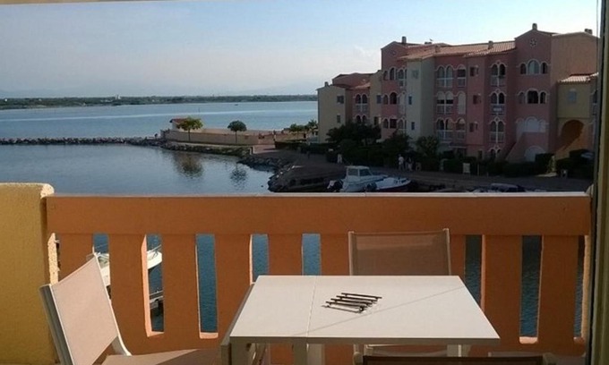 Le Barcares Apartment | Studio Mezzanine 4 Pers, Terrasse, Piscine, Proche Plage, Belle Vue Marina, Le Barcarès - FR-1-81-568