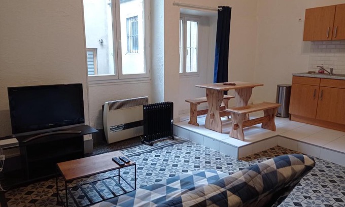 Saint-Marcellin Apartment | Studio Mezzanine au cœur de Saint Marcellin