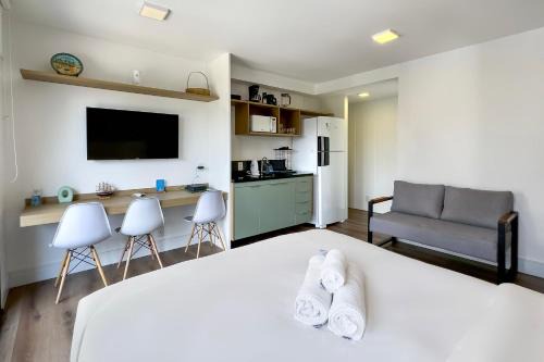 Indianopolis Apartment | Studio moderno com vista incrível em São Paulo
