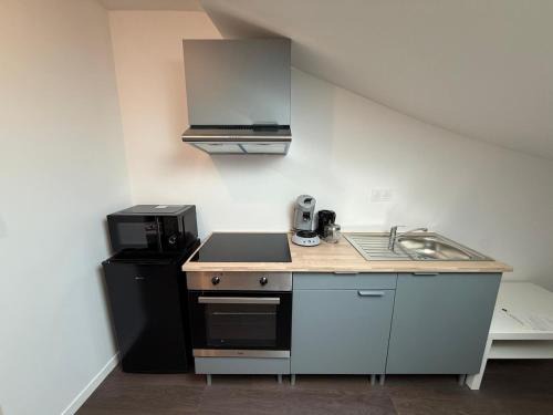 Clermont-Ferrand Apartment | Studio Montferrand Twin 2pers 2 lits simples