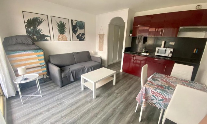 Quartier du Port Apartment | Studio Nice Centre garibaldi port plage