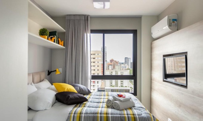 Matriz Apartment | Studio Passeio Público - AYN045