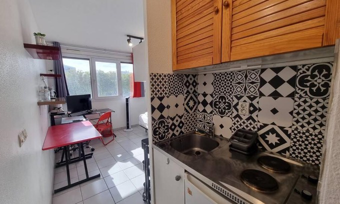La Lunette Apartment | Studio Perpignan, à 30 min du Barcares Avec Parking Gratuit
