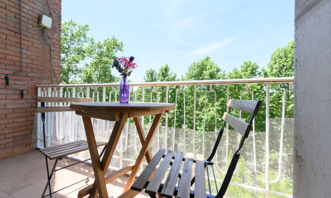 Moncloa - Arguelles Apartment | Studio with balcony - Everything you need for a perfect stay in Madrid