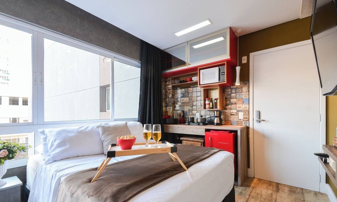 Perdizes Apartment | Studio with Pool and Garage – 7 min from Allianz