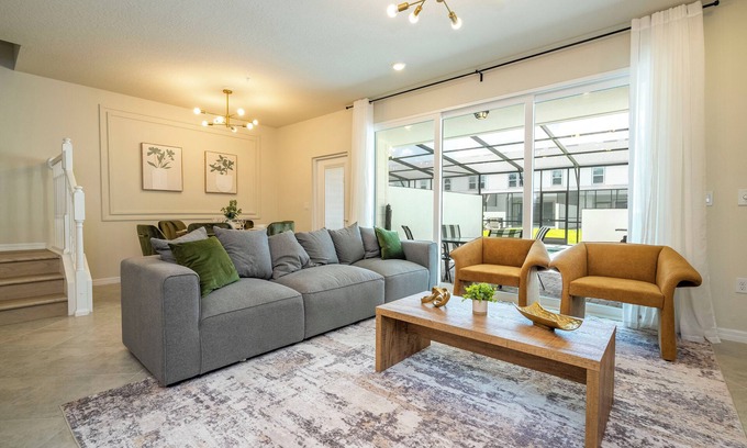 Four Corners House | Stunning 5BR Brand New Home at Windsor Cay Pool & BBQ Perfect for Families !