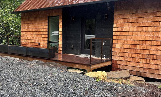Brevard Cabin | Stunning brand new modern 2-bedroom cabin in beautiful Brevard with AC, WiFi