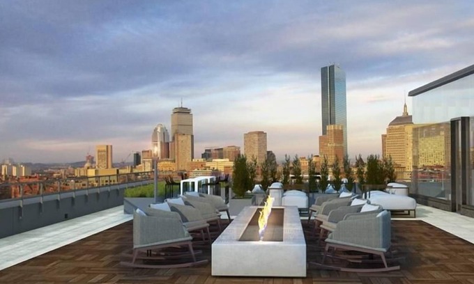 Shawmut Apartment | Stunning Bright 2BR | Floor to Ceiling windows | Keyless Entry