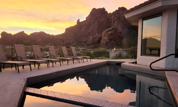 Camelback East House | Stunning Hillside Villa Breathtaking views/w pool Paradise Valley & Scottsdale