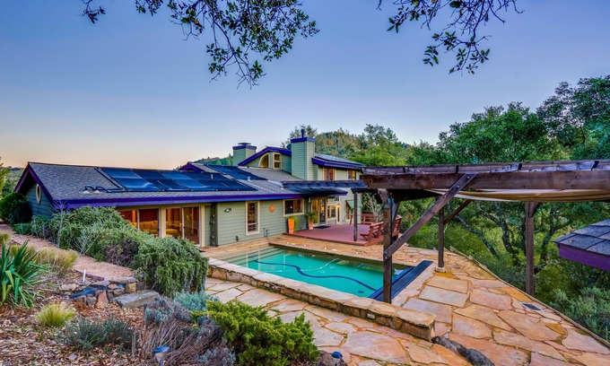 Santa Rosa House | Stunning Home with Pool, Hot Tub, Decks, & Gourmet Kitchen - Close to Wineries
