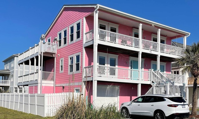 Holden Beach House | Stunning ocean views, private pool (optional heated) and 350 ft. from the beach!